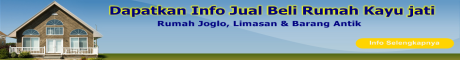 Jual Rumah Kayu Jati